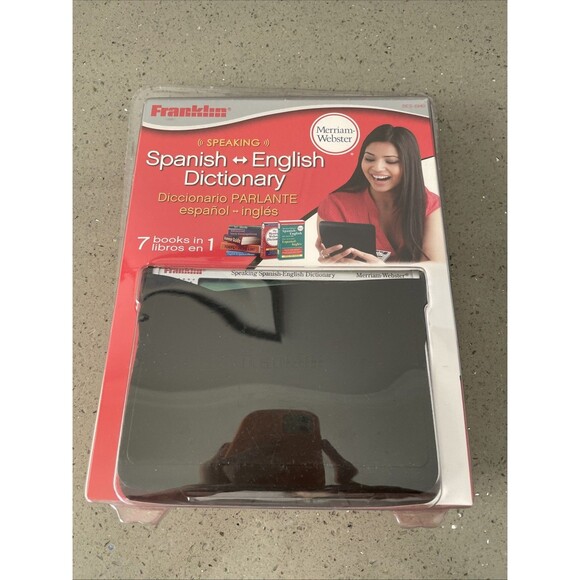 Franklin BES-1940 Speaking Spanish-English Dictionary Translator Merriam Webster - Picture 1 of 5